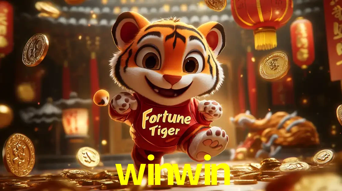 O alegre personagem do Fortune Tiger correndo sobre um caminho de moedas de ouro, simbolizando os grandes prêmios e a diversão do popular jogo de slot do winwin.
